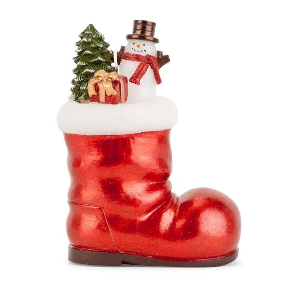 Dekorativní bota s dárky Santa