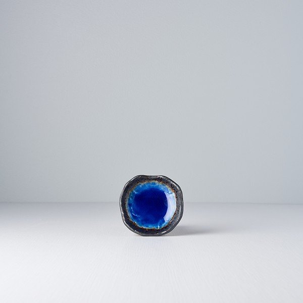 Modrý keramický talířek MIJ Cobalt, ø 9 cm-image-3