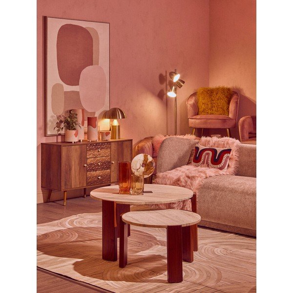 Komoda v tmavě přírodní barvě 114x70x39 cm Frida – Premier Housewares-image-3