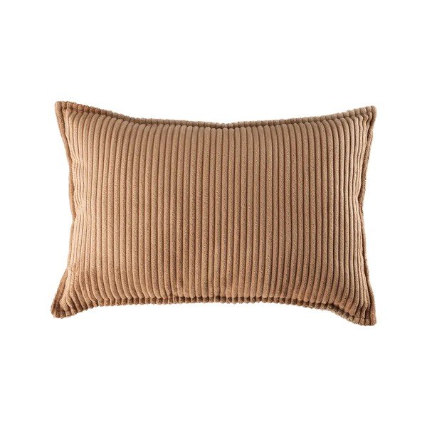 Hnědý manšestrový dětský pohovkový polštář Bolster – Wigiwama