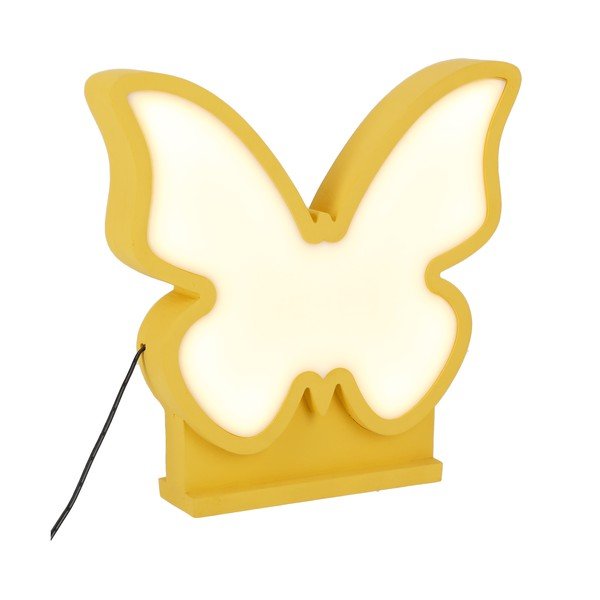 Žlutá dětská lampička Butterfly – Candellux Lighting-image-1