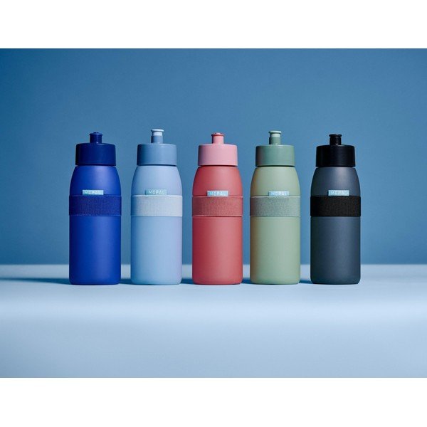 Šalvějově zelená plastová lahev 500 ml Ellipse – Mepal-image-1