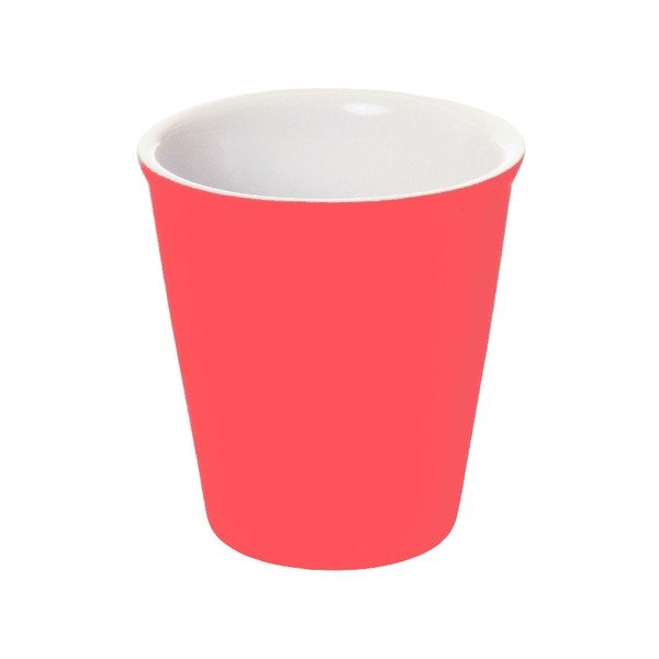Neonově růžový keramický hrnek na cappucino PT KITCHEN Silk