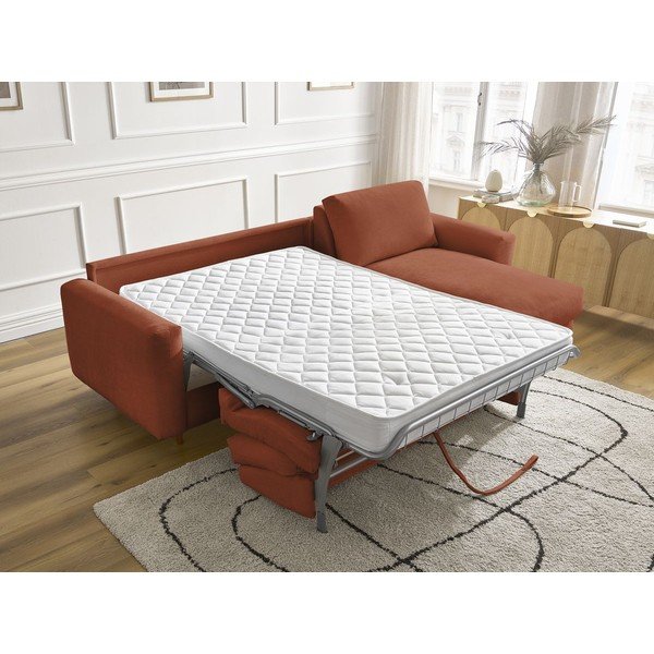 Oranžová rohová pohovka Nouveau Cocoone – Bobochic Paris-image-1