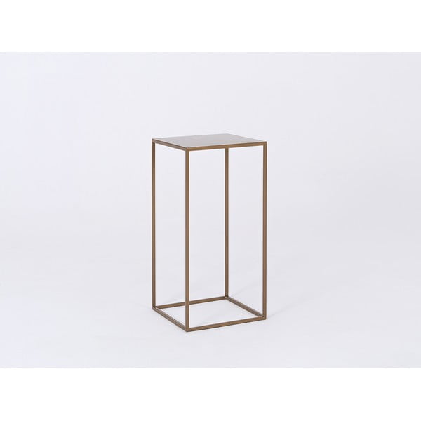 Odkládací stolek s konstrukcí ve zlaté barvě CustomForm Tensio-image-1
