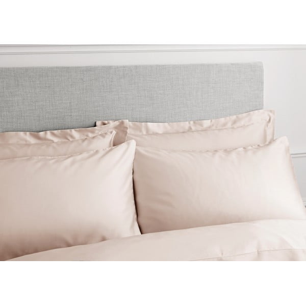 Béžové povlečení z bavlněného saténu Bianca Classic, 200 x 200 cm-image-2