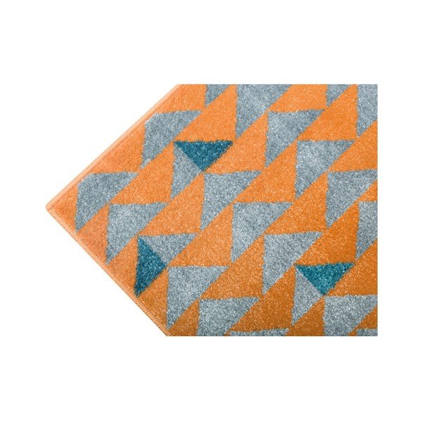Oranžovo-šedý koberec Mazzini Sofas Montreal, 120 x 170 cm-image-1
