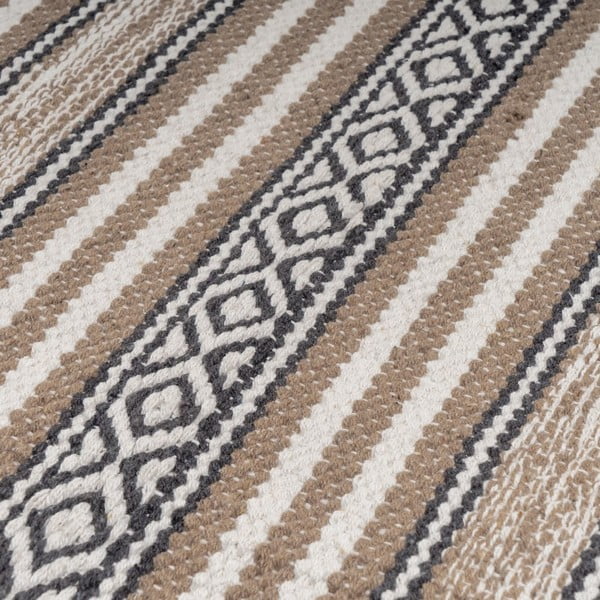 Béžový pratelný bavlněný koberec 60x90 cm – Casa Selección-image-1