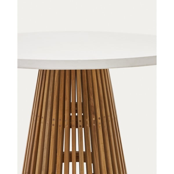 Kulatý zahradní jídelní stůl ø 90 cm Alcaufar – Kave Home-image-4