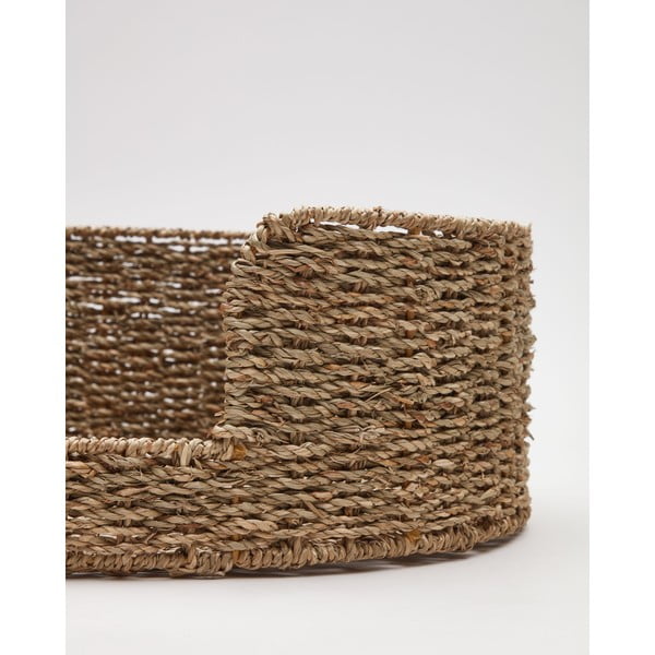 Pelíšek pro domácího mazlíčka z mořské řasy v přírodní barvě 45x80 cm Fliicker – Kave Home-image-1