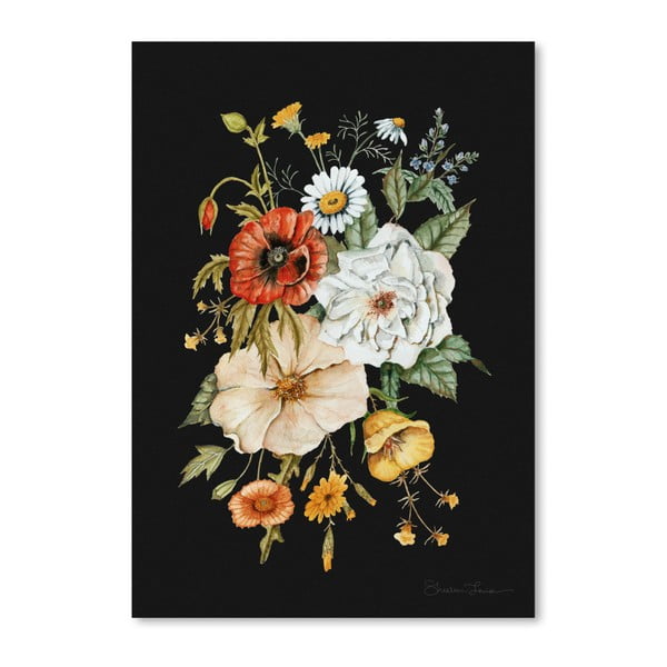 Plakát Americanflat Wildflower Bouquet by Shealeen Louise, 30 x 42 cm