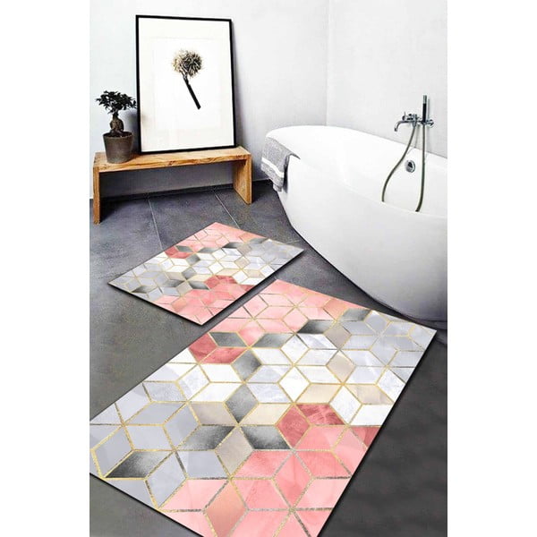 Koupelnové předložky v sadě 2 ks Optic4 - Mila Home-image-1