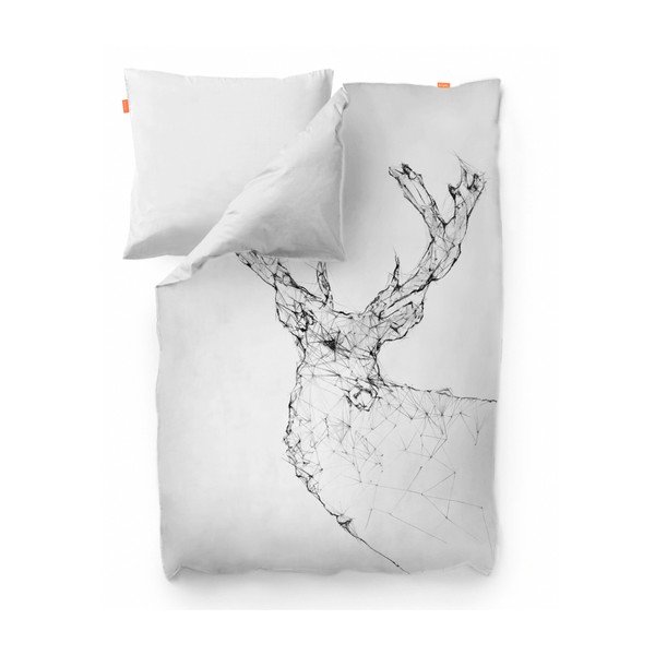 Bavlněný povlak na peřinu Blanc Hill, 200 x 200 cm-image-1