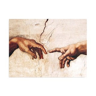 Nástěnná reprodukce na plátně Michelangelo, 40 x 30 cm