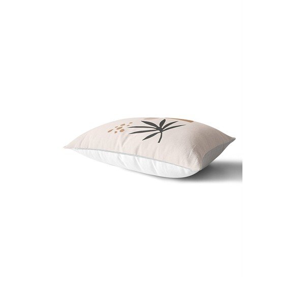 Béžový povlak na polštář 35x55 cm - Minimalist Cushion Covers-image-1
