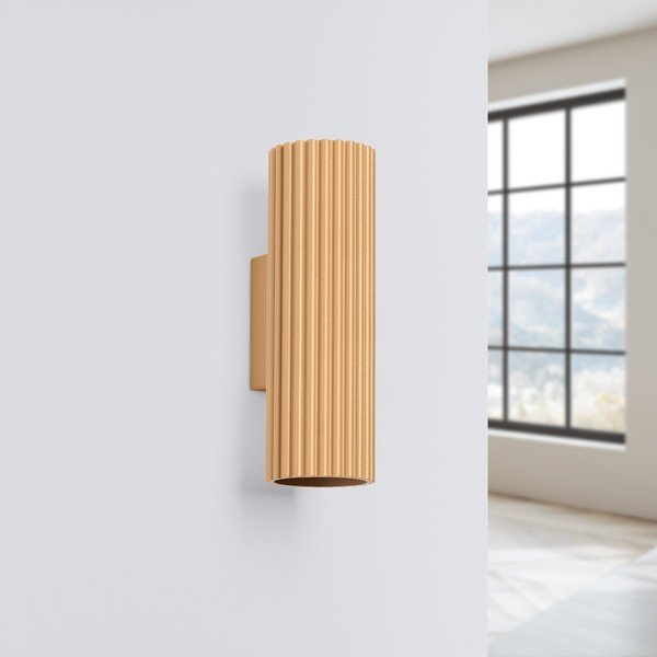 Nástěnné svítidlo ve zlaté barvě Gleam – Sollux-image-2