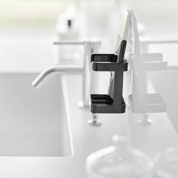 Černý kovový držák zařízení péče o pleť Film Hook – YAMAZAKI-image-4