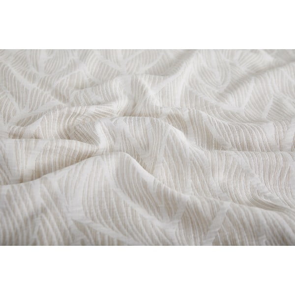 Béžové povlečení na jednolůžko z žakáru 140x200 cm Florida – My House-image-2