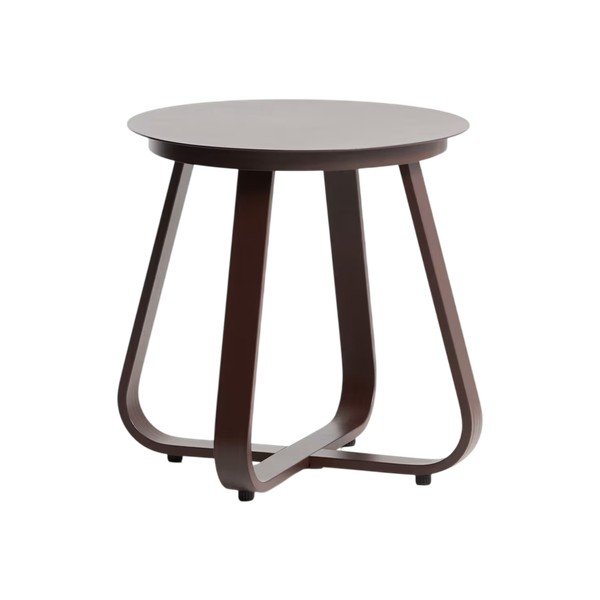 Kovový kulatý zahradní stolek ø 48 cm Tamaris – Kave Home