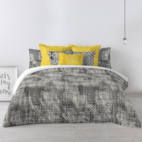 Povlak na peřinu z čisté bavlny Happy Friday Bagru, 220 x 220 cm-image-4