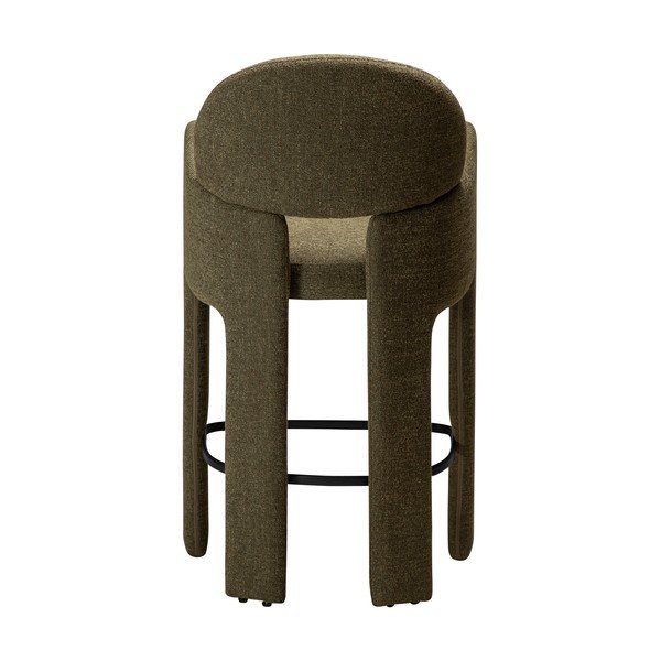 Khaki barová židle (výška sedáku 68,5 cm) Aole – DAN-FORM Denmark-image-3