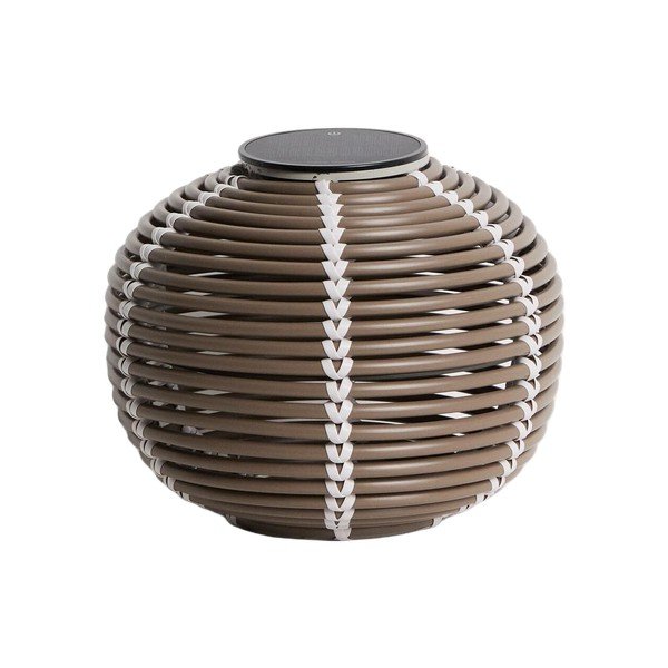 LED stolní /přenosné solární/na USB venkovní svítidlo ø 25 cm Garoina – Kave Home