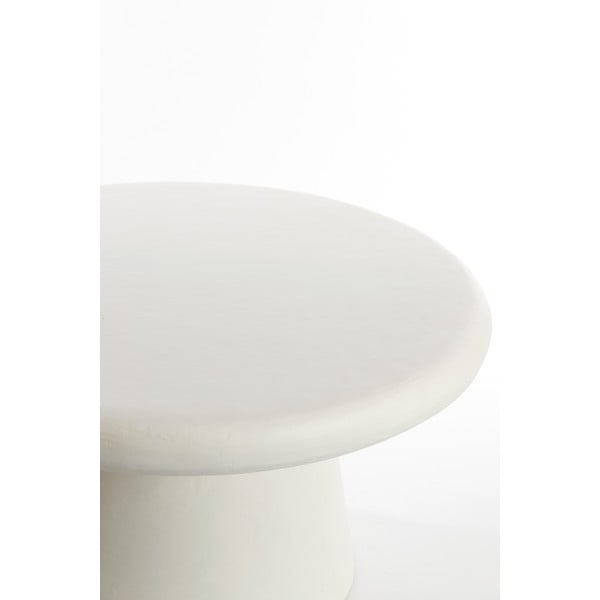 Bílý kulatý konferenční stolek ø 70 cm Kulona – Light & Living-image-2