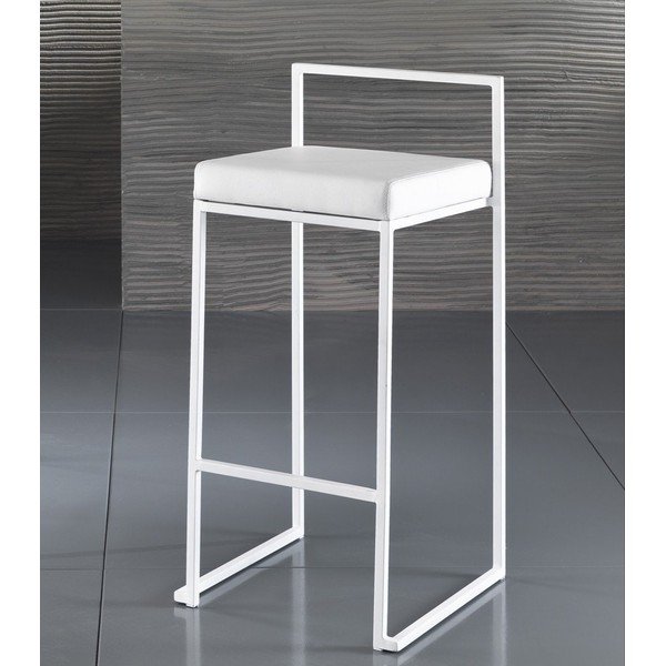 Bílé barové židle v sadě 2 ks 88 cm Dodo – Tomasucci-image-1