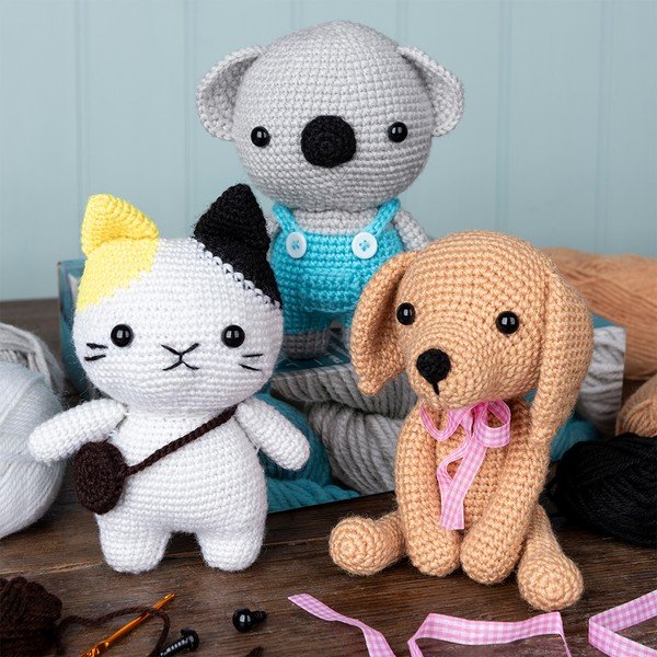 Kreativní sada DIY Crochet Cat – Rex London-image-1