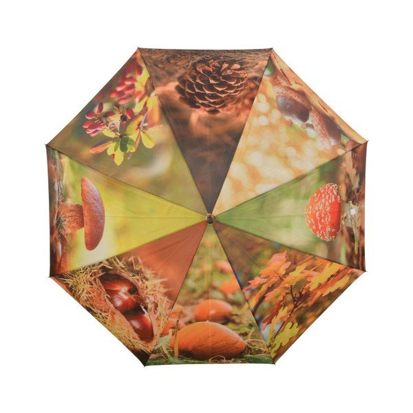 Holový deštník s podzimním designem Esschert Design, ø 120 cm-image-1