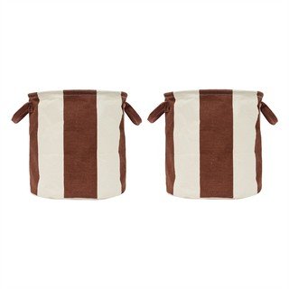 Látkové košíky v sadě 2 ks ø 32x32 cm Kara – OYOY Living Design