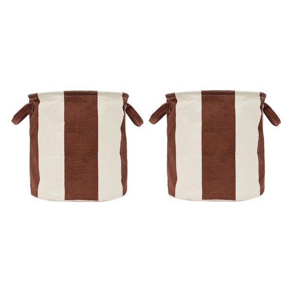 Látkové košíky v sadě 2 ks ø 32x32 cm Kara – OYOY Living Design