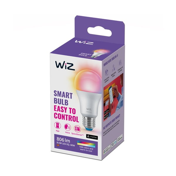 LED smart žárovka E27, 9 W – WiZ-image-2