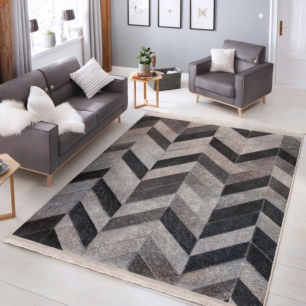 Šedý koberec 80x150 cm – Mila Home-image-2