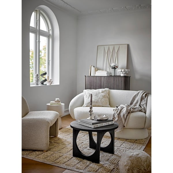 Stolní lampa ve stříbrné barvě se skleněným stínidlem (výška 32 cm) Spike – Bloomingville-image-3