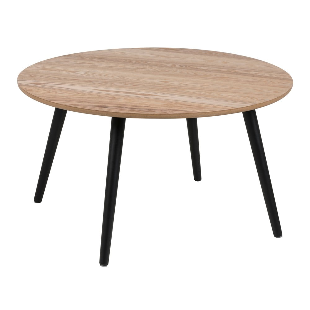 Konferenční stolek s dýhou z jasanu Actona Stafford, ⌀ 80 cm