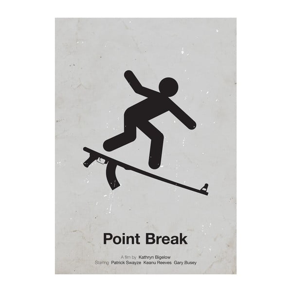 Plakát Point Break, 29,7x42 cm, limitovaná edice