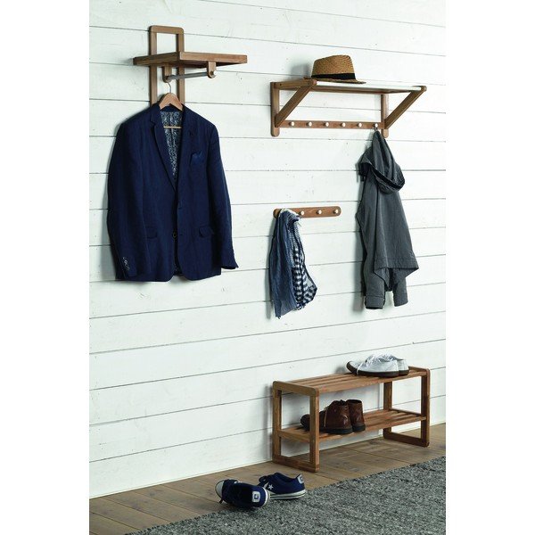 Přírodní dubový botník Rowico Gorgona-image-1