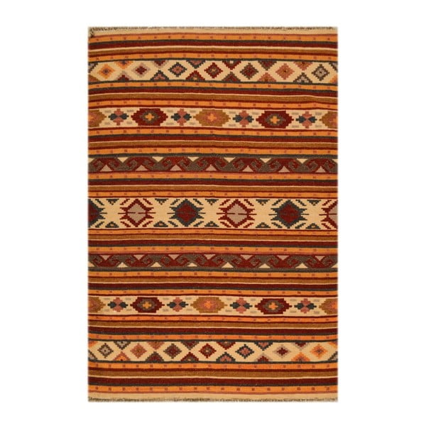 Ručně tkaný koberec Kilim Valati, 200x140cm