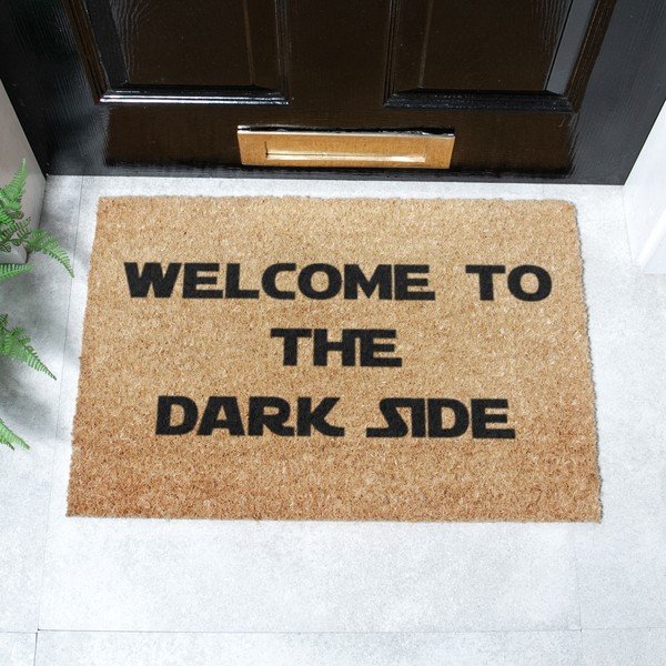 Rohožka z kokosového vlákna 40x60 cm Welcome to the Darkside – Artsy Doormats-image-2