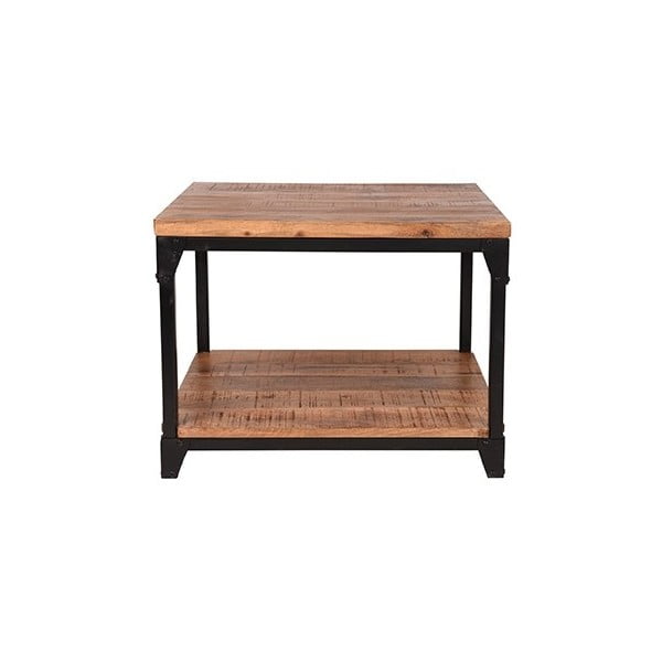 Odkládací stolek s deskou z mangového dřeva LABEL51 Sturdy, šířka 60 cm