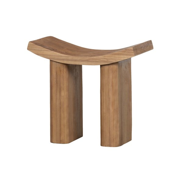 Stolička z masivu pavlovnie v přírodní barvě Japan – WOOOD-image-2