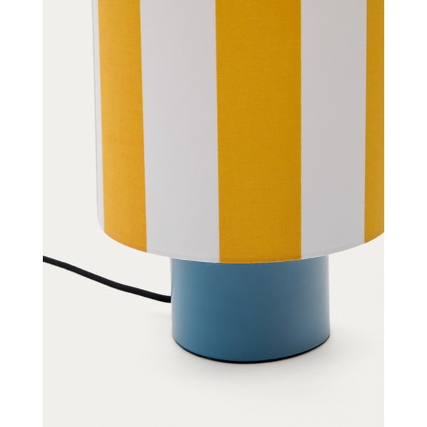 Žlutá/modrá dětská lampička Ciral – Kave Home-image-4