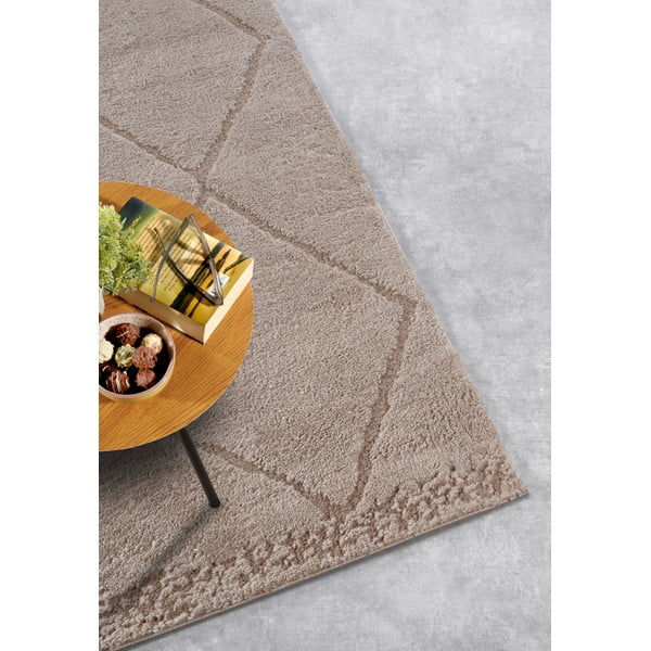 Béžový koberec 120x170 cm Perrotin Beige – Elle Decoration-image-2