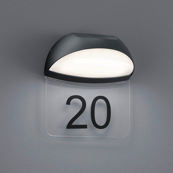 LED nástěnné venkovní svítidlo (výška 18 cm) Muga – Trio-image-1