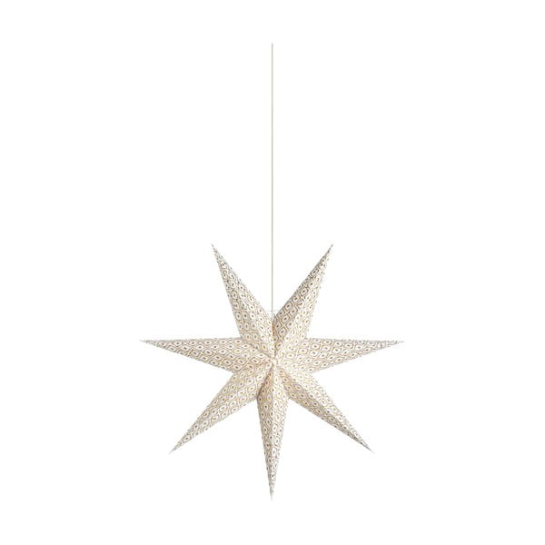 Bílá světelná dekorace s vánočním motivem ø 45 cm Baroque – Markslöjd