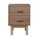 Noční stolek v dekoru dubu v přírodní barvě Melanie – Støraa