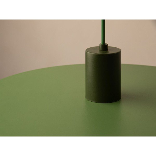 Zelené kovové závěsné svítidlo ø 40 cm Ori – Micadoni -image-4