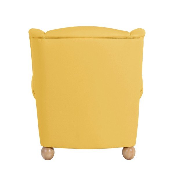 Žluté křeslo ušák Max Winzer Monarch Yellow-image-1