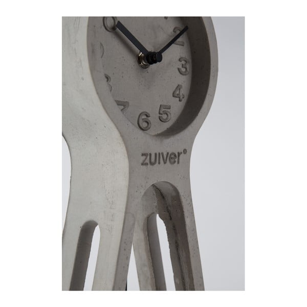 Šedé betonové stolní hodiny Zuiver Pendulum-image-3